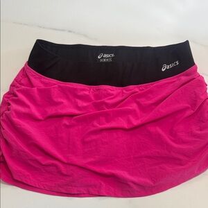 ASICS Women's Vibrant Pink Mini Skirt